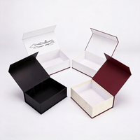 Boîte cadeau rigide de luxe avec logo personnalisé, fermeture magnétique, pour emballage de cosmétiques, soins de la peau, parfums, vente en gros, haute qualité