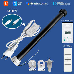 Stores enrouleurs zébrés motorisés électroniques en aluminium numérique SZMYQ pour la maison, tube <span class=keywords><strong>de</strong></span> 38 mm, charge <span class=keywords><strong>de</strong></span> 5,3 kg, utilisation intérieure, bureau, salon, <span class=keywords><strong>salle</strong></span> <span class=keywords><strong>de</strong></span> <span class=keywords><strong>bain</strong></span> - Product Image 5