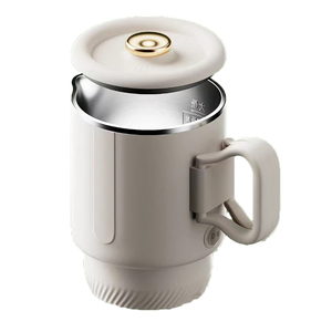 Hervidor eléctrico plegable portátil de gran capacidad de 0.8L, acero inoxidable 304, blanco, fácil de llevar para viajes de negocios, uso doméstico - Product Image 1