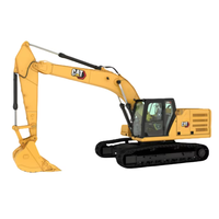 Excavatrice Caterpillar 315D d'occasion, 15 tonnes, godet de 5 mètres cubes, moteur, boîte de vitesses, pompe, composants hydrauliques en Chine