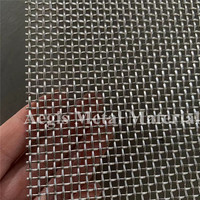 Mo Wire Mesh 20 24 30 40 Mesh 0.2mm 0.4mm Moly 99.95% Treillis métallique tissé en molybdène pur pour four