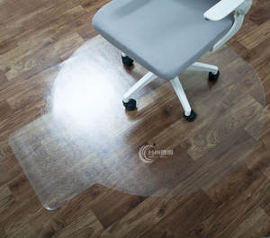 حصيرة كرسي بيضاوية الشكل من البي في سي قابلة للتخصيص - وصول جديد - Product Image 3