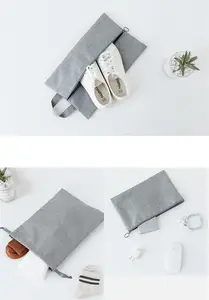 Bán buôn thời trang Polyester Du Lịch tổ chức đóng gói Cube bao gồm colth lưu trữ mỹ phẩm Túi giày 7 cái Bộ