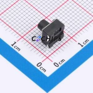 BX-TS-26-6665TT Tactile Switch SMD-4P,6x6mm Switch Single Pole Single Throw Round Button 2.6N Vertical Mount - Product Image 2