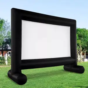 户外投影仪屏幕可折叠便携式充气户外全性感电影屏幕，用于免下车电影