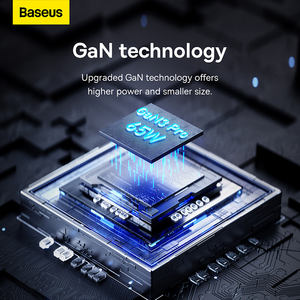 Bloc d'alimentation de bureau Baseus GaN3 Pro AC+2U+2C 65W USB Type-C multifonctionnel à charge rapide - Product Image 3