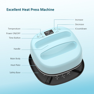 Hot New Arrival 10 Inches Sublimation <b>Machine</b> -Flat Heat Transfer Press Digital DIY Personalized <b>Printing</b> for T Shirt Phone Case - Product Image 1