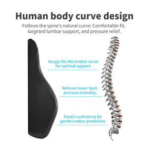 <span class=keywords><strong>Silla</strong></span> ergonómica <span class=keywords><strong>para</strong></span> Juegos de oficina, almohada de soporte Lumbar, <span class=keywords><strong>respaldo</strong></span> ortopédico de espuma viscoelástica <span class=keywords><strong>para</strong></span> aliviar el dolor de espalda, almohada de descanso en cama de lectura - Product Image 5