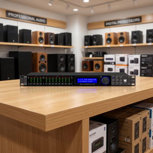 LA408 Procesador de Señales Digital DSP de Cinco Series 4-en-8 de ADI (EE. UU.) con Chips AK5552 AD1955 y Ganancia de 48dB para Audio Profesional en Clubes y Escenarios - Product Image 4