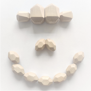 Best-Seller Créatif Équilibrage <span class=keywords><strong>Pierre</strong></span> Bois Équilibre Roches Bébé Jouets En Bois Bloc De Construction Jouets - Product Image 1