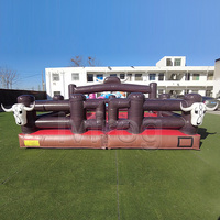 Personnalisé fou pour rodéo taureau machine oreiller gonflable mécanique taureau jeux d'équitation pour location amusant château gonflable produit