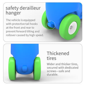 Balançoire pour enfants Xinqi 2 en <span class=keywords><strong>1</strong></span>, planche d'équilibre à <span class=keywords><strong>bascule</strong></span> pour enfants, en plastique antidérapant, écologique, jouet d'apprentissage ouvert - Product Image 4