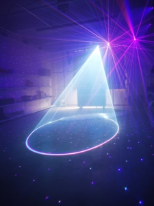 Projecteur laser à <span class=keywords><strong>prix</strong></span> abordable, faisceau laser 5W 8W 10W, contrôle par application Bluetooth, animation couleur intégrale, contrôle par téléphone portable - Product Image 2