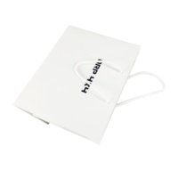 Sac cadeau en papier personnalisé avec impression de marque, sac de shopping en papier d'art avec poignée pour boutique