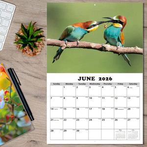Lịch xoắn ốc cá nhân lịch treo tường với tổng quan hàng năm cho nhật ký sáng tạo và lập kế hoạch gia đình - Product Image 1