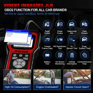 VIDENT IMax4304 pour scanner OBD2 GM, outil de diagnostic automobile tous systèmes, 16 services de réinitialisation, lecteur de codes OBDII - Product Image 5