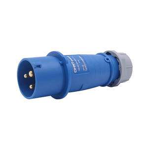 Connecteur mâle/femelle Chint pour l'industrie aéronautique, 380V 32A, prise 3 broches, 4 trous, 5 broches, 16A, 125A, courant nominal, 8 prises au total - Product Image 1