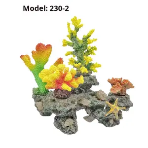 新しいスタイルの水族館サンゴ礁-安全で環境にやさしい、そして魚のタンクのための明るいサンゴの装飾 - Product Image 3