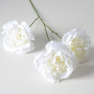Flores Artificiales de Seda Realistas Blancas, Decoración de Techo para el Hogar, Bodas, Salones de Celebración, Rosas, Hortensias, Venta al por Mayor - Product Image 1