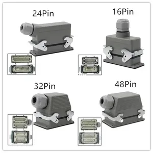 Pin de montagem em superfície para conector de serviço pesado Harting