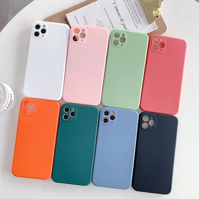 2022 Wholesale Colorful Soft TPU Liquid Silicon Mobile Case Phone Bags & Cases for iPhone 13 12 11 Pro Max Protective Back Cover