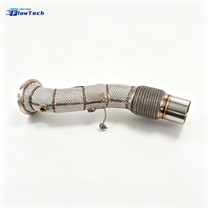 ท่อไอเสียเทอร์โบแบบไหลสูงสำหรับรถแข่ง BMW B48 N20 F10 F22 F23 F30 F31 F32 F33 F34 F36 228i 320i 328i 428i 528i XDrive - Product Image 3