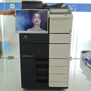 저속 리퍼비시 코니카 미놀타 C454e 용 일체형 <span class=keywords><strong>A3</strong></span> 복사기/프린터 (피니셔 및 팩스 포함) - Product Image 1