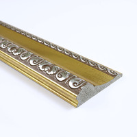 Ligne de production de panneaux muraux 3D dorés, moulures de plafond et de coin multicolores en PS pour la décoration intérieure