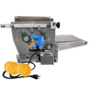 Máquina de prensa de tortillas de acero inoxidable con 3 discos intercambiables-Máquina para hacer pitas de trigo y maíz 8 ", 10 12" - Product Image 3
