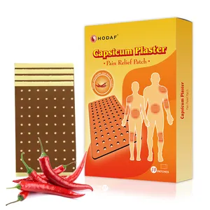 trend product 2023 High Quality Chilli Extract Capsaicin Heat Plaster Stickers Back Pain Capsicum Plaster Pain Relief Patch