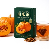 Sachets de Tisane de Citrouille Pure en Boîte, Mélange de Thé aux Herbes et aux Fruits Floralisés, Favorisant la Santé, Fabriqués en Usine, Tisane OEM, Sachets à Marque Privée