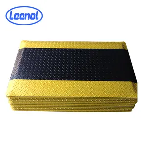 Leenol Tapis anti-fatigue industriel en caoutchouc antistatique PVC ESD Tapis de sol anti-fatigue