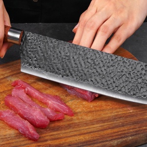 Wooden Grain Handle 6pcs <b>Sharp</b> <b>Knives</b> <b>Sets</b> 3cr13 Stainless Steel Kitchen Cutlery <b>Set</b> - Product Image 5