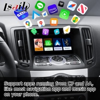 صندوق واجهة كاربلاي وأندرويد أوتو لاسلكي من Lsailt لسيارات إنفينيتي G37 وG25 وQ40 وQ60 طراز IT08 08IT مع نظام سكايلين V36 نافي هوم