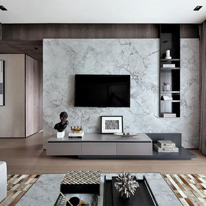 TMZ Luxury Modern 7007 Super White PD Encimeras de cuarzo Diseño de modelo 3D de alta calidad para hoteles ODM/OEM Piedra artificial - Product Image 2