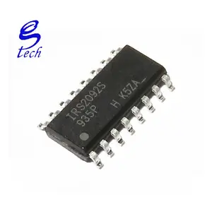 วงจรรวม IC แอมป์เครื่องขยายเสียง500วัตต์โมโน D 16SOIC ชิป Ic IRS2092S Irs2092