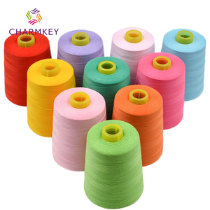 Fabricante al por mayor 8000 yardas <span class=keywords><strong>402</strong></span> hilo de coser rollo grande Pagoda máquina de coser hilo para coser a mano - Product Image 1