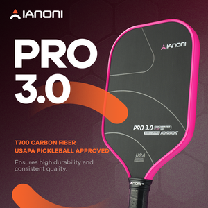 Racchette da Pickleball IANONI di Alta Qualità Professionali in PP a Nido d'Ape (16mm) T700 - Product Image 2