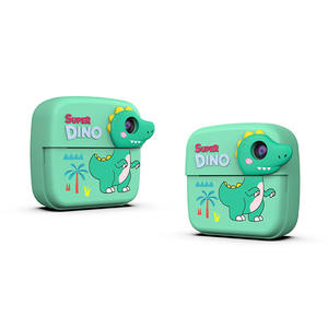 A28 Caméra d'impression pour enfants Mini caméra de <span class=keywords><strong>dessin</strong></span> <span class=keywords><strong>animé</strong></span> 2400W Vidéo 1080P Support à double objectif Impression instantanée Musique MP3 - Product Image 2