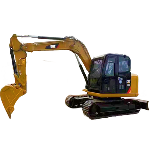 Mini pelle Caterpillar CAT 308E2 de 8 tonnes d'occasion en bon état en stock à bas prix Shanghai - Product Image 1