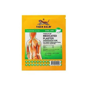 Pengiriman gratis pelembap merek <span class=keywords><strong>Tiger</strong></span> Green Cool tambal kecil bahu leher otot nyeri Arthritis plester medis - Product Image 1