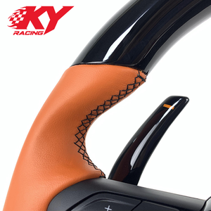 Volant en fibre de carbone personnalisé pour BMW 320 525 F10 F20 F30 F15 F25 F07 F01 F82 M3 M4 M5 G11 G12 G13 G14 G15 G16 G30 - Product Image 2