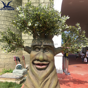 High Quality Life-Size Chinese Cartoon Animatronic <strong>Tree</strong> <strong>with</strong> Realistic Talking <strong>Face</strong> for Mall Public Park Playhouse Attraction - Product Image 4