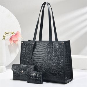 Bolsos de Mano para Mujer al por Mayor, Juego de 3 Bolsos de Mano de Piel Sintética Impermeable - Product Image 5