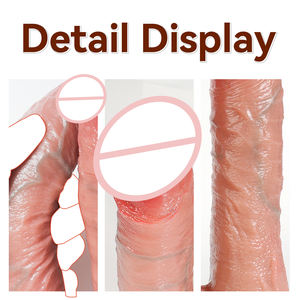 7.87 Inch Brown Double Headed Dildo Com Ventosa para G-Spot e Dupla Estimulação Anal para a Masturbação Feminina <span class=keywords><strong>Penis</strong></span> - Product Image 5