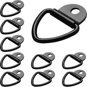 Ancres d'arrimage de cargaison Boulon à anneau en V sur remorque Camions Pickups <span class=keywords><strong>Vans</strong></span> Montage encastré en forme de D Crochet d'arrimage pour remorques RV Bateaux - Product Image 1