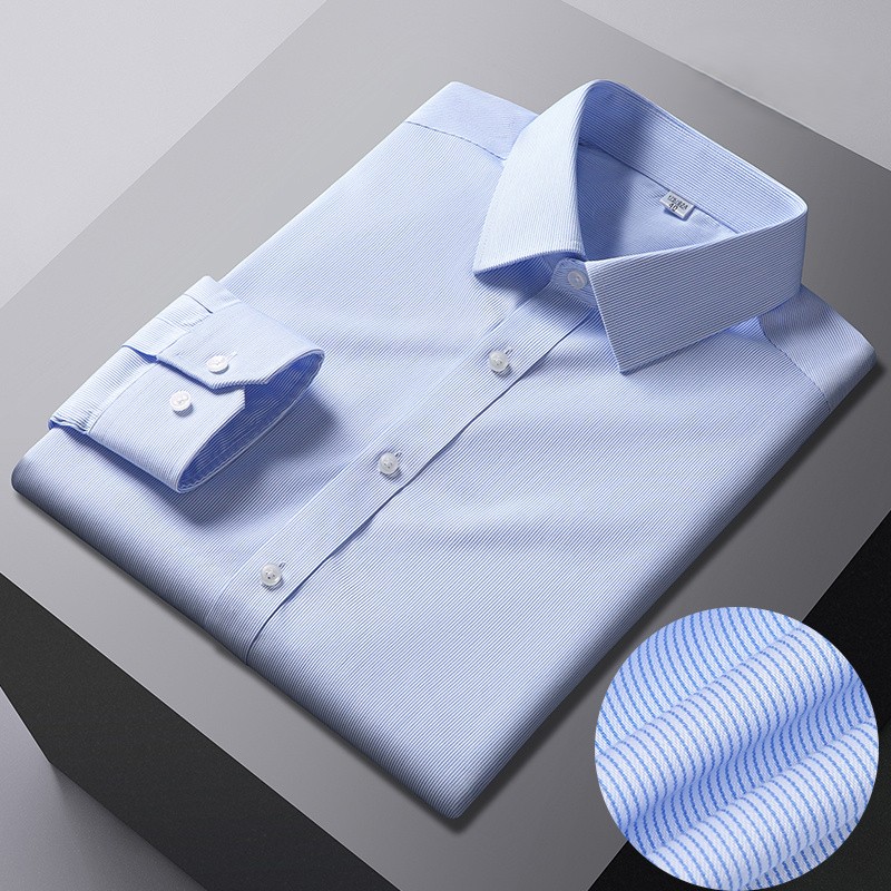 Blue vertical stripes on white background