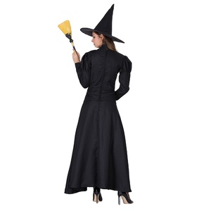 Nuevo Disfraz de Bruja Malvada para Mujer, Vestido Negro de Disfraz para Halloween, Cosplay y Fiestas - Product Image 2