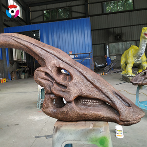 Tyrannosaurus <span class=keywords><strong>Allosaurus</strong></span> Triceratops Parasaurolophus diplosaur bản sao trong nhà trẻ em bọt hộp sọ khủng long kích cỡ khác nhau sân bay - Product Image 5