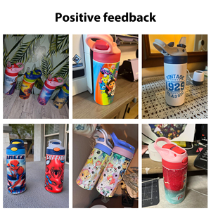 Novelty Gifts Skinny Straight Blank Printed Stainless Steel Tumblers <b>for</b> Sublimation with Lid and Straw - Product Image 6